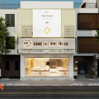 Thiết Kế Nội Thất Tiệm Vàng Kim Trang: Đẳng Cấp Sang Trọng Và Tinh Tế